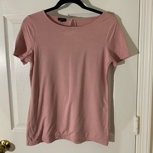Talbots dusty rose short sleeve tee
